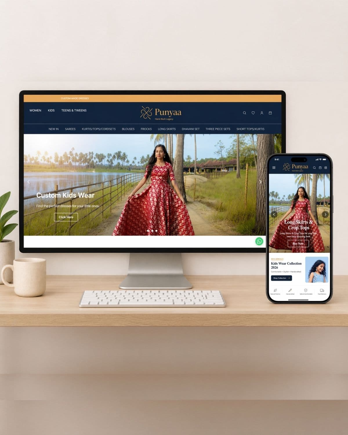 Punyaa — Reimagining a Kerala Ethnic Wear Legacy Online